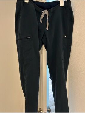 Men's Black Drawstring Utility Pants